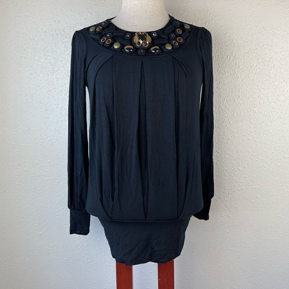 NWT Design History Beaded Top Size XS
